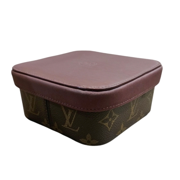 Louis Vuitton Boite Camille MM Monogram Case Leather Bordeaux - Picture 2 of 9